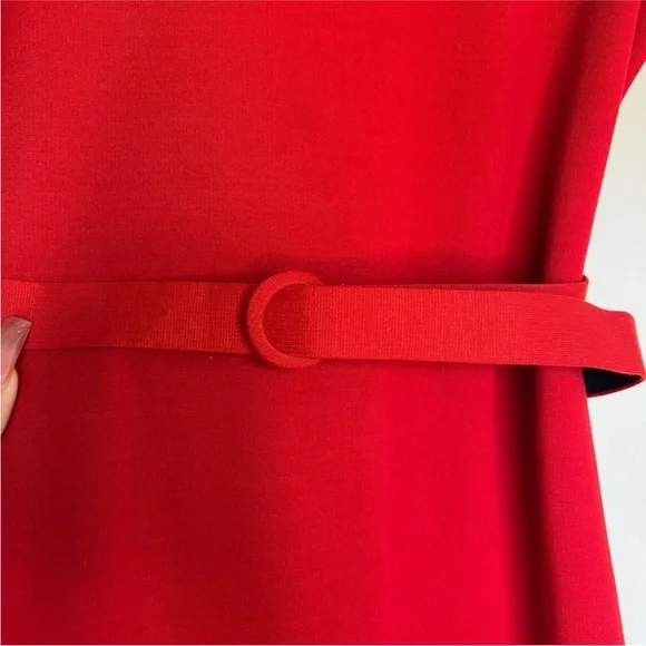 ZARA Chic Red Midi Dress - Picture 5 of 8